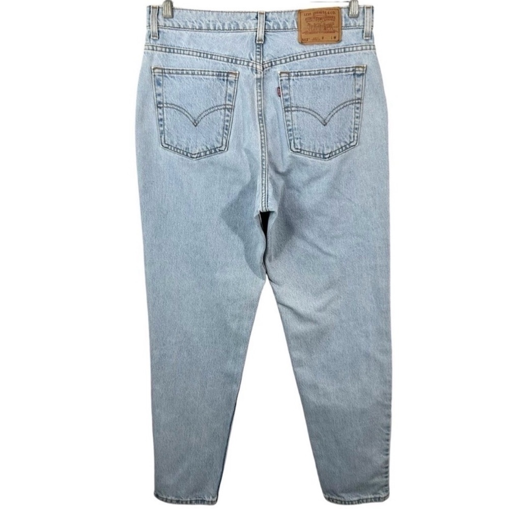 Levi's Vtg 90's 521 Slim Tapered Leg Light Wash Jeans size 14